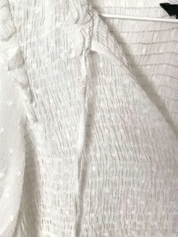 Bluză Zara S | Alb, Normal, Poliester - Image 4