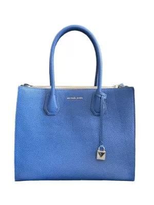 Geantă de mână Michael Kors | Albastru, Piele naturală