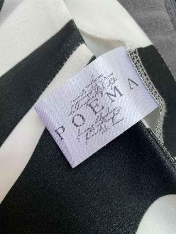 Pantaloni Poema S | Alb, Lungi, Poliester - Image 5