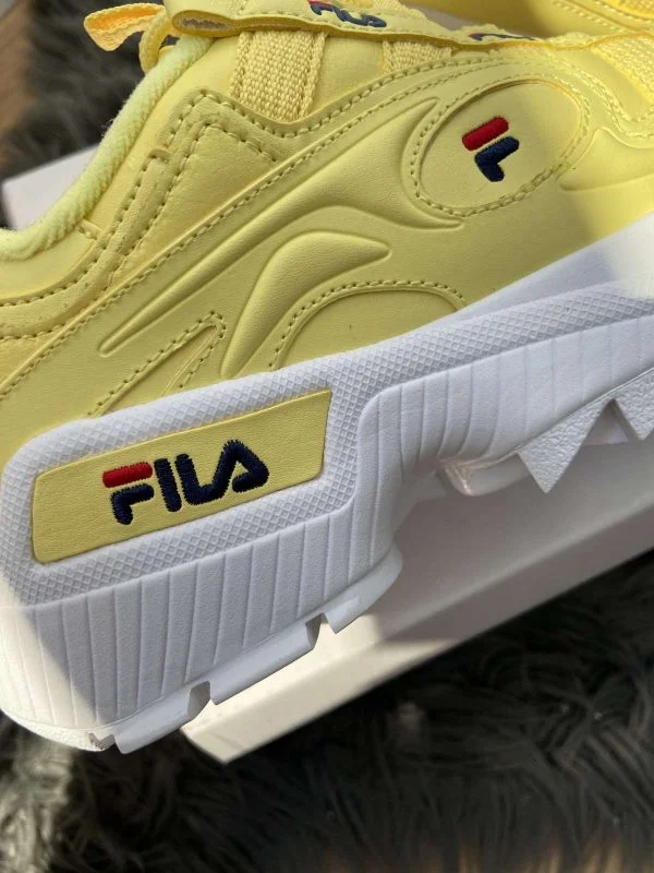 Sneakers Fila EU 37 | Galben, Piele ecologică - Image 5