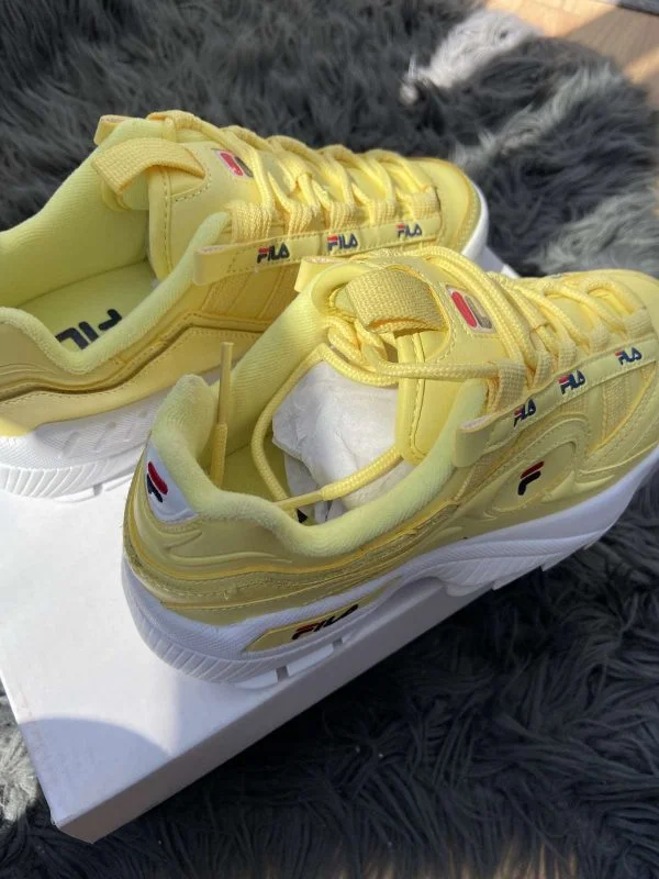 Sneakers Fila EU 37 | Galben, Piele ecologică - Image 7