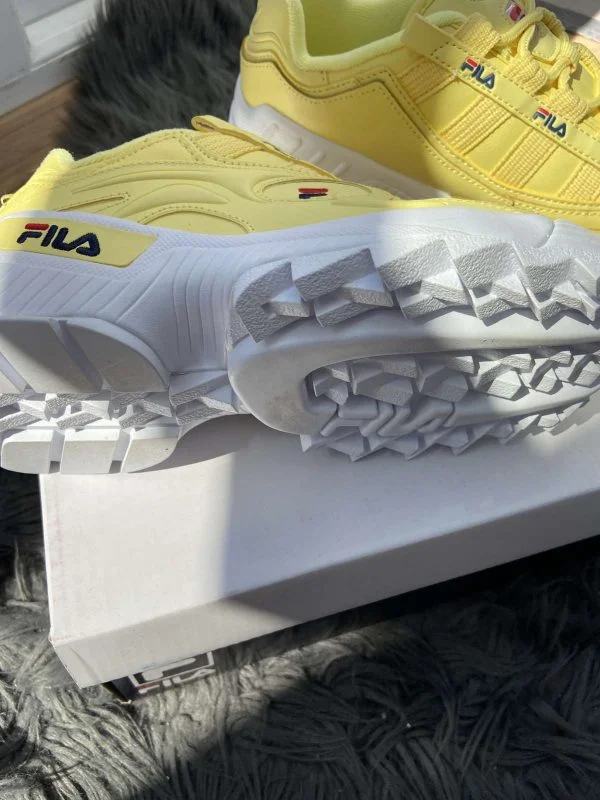 Sneakers Fila EU 37 | Galben, Piele ecologică - Image 8