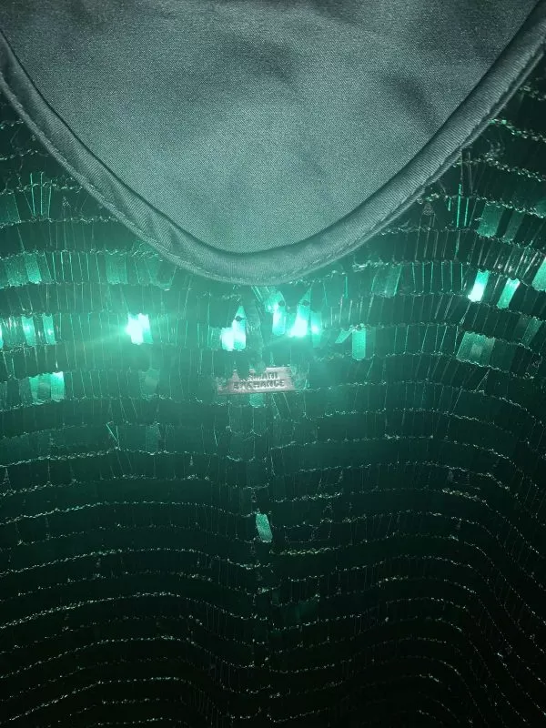 Rochie de seară Armani Exchange XS | Verde, Mini, Poliamidă - Image 7