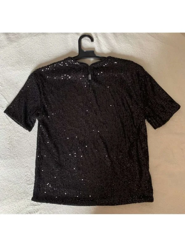 Top H&M XS | Negru, Normal, Poliester - Image 4