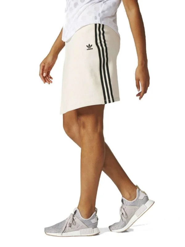 Fustă adidas Originals EU 34 | Bej, Mini, Bumbac - Image 4