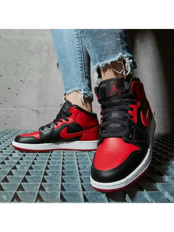 Sneakers Nike EU 38 | Roșu, Piele naturală - Image 2