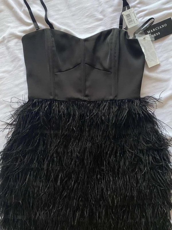 Rochie de seară Guess S | Negru, Mini - Image 6