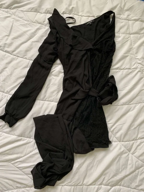 Rochie de seară DENNY ROSE S-M | Negru, Maxi, Poliester - Image 6