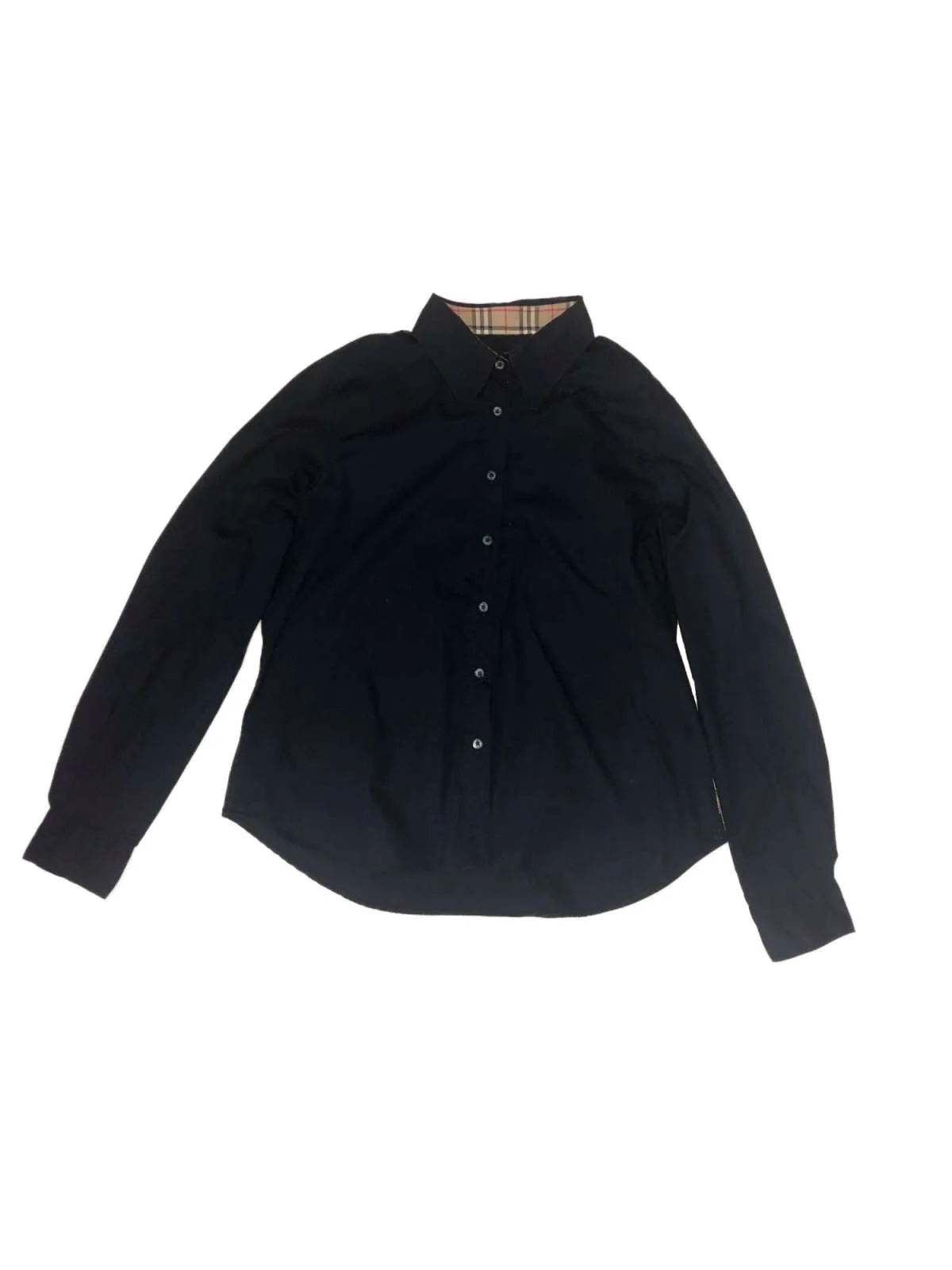 Cămașă Burberry L | Negru, Normal, Bumbac