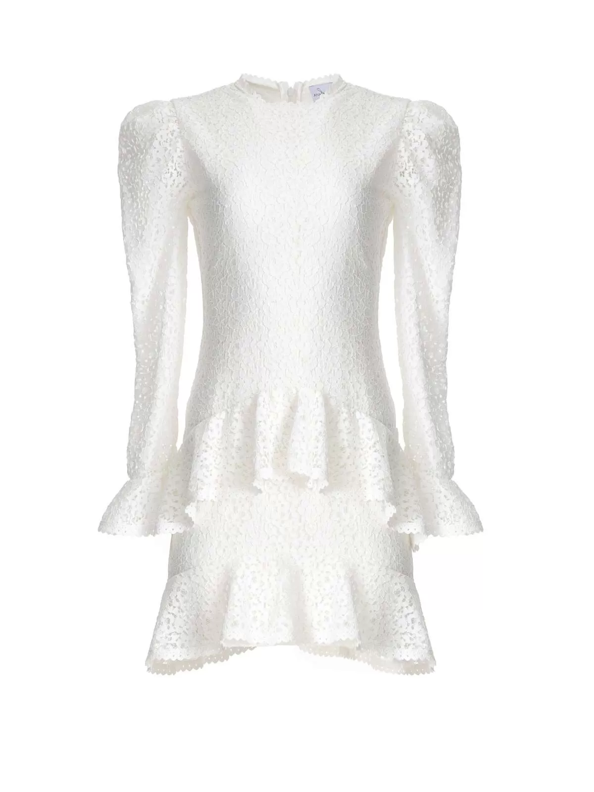 Rochie de seară ANA RADU L | Alb, Midi, Poliester
