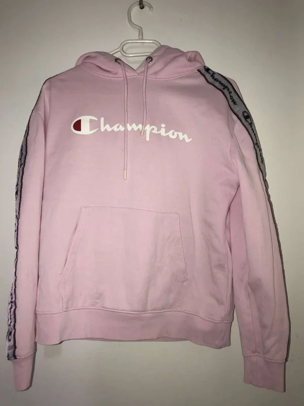 Hanorac sport Champion XS | Roz, Bumbac - Image 4