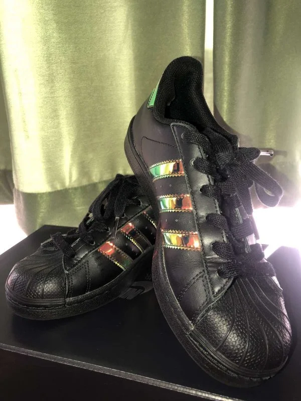 Sneakers adidas EU 36.5 | Negru, Piele ecologică - Image 3