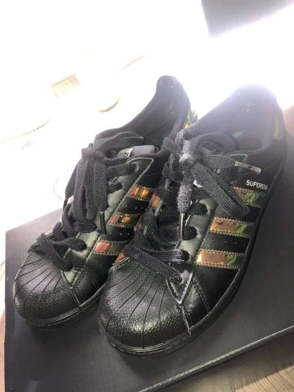 Sneakers adidas EU 36.5 | Negru, Piele ecologică - Image 4