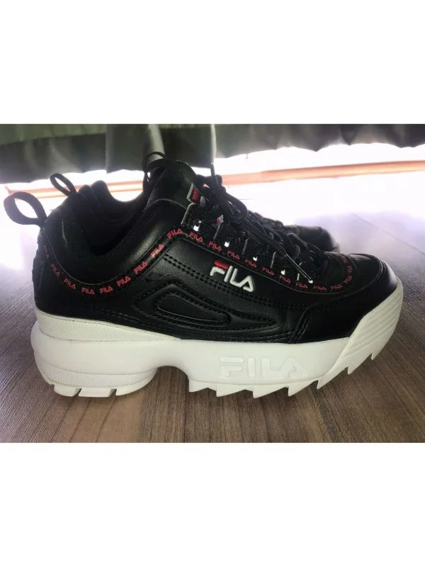 Sneakers Fila EU 36.5 | Negru, Piele ecologică - Image 2