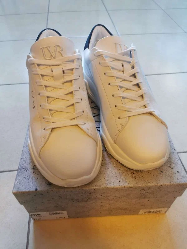 Sneakers LAVAIR EU 41 | Alb, Piele ecologică - Image 5