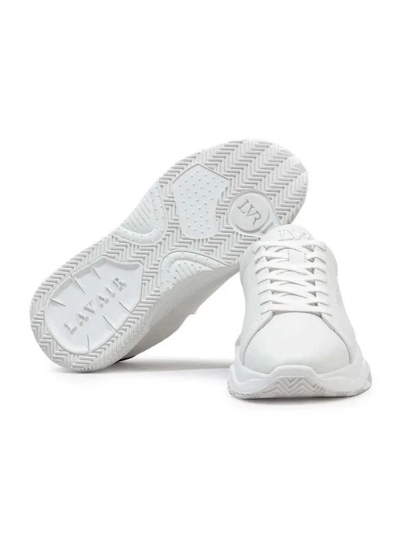 Sneakers LAVAIR EU 41 | Alb, Piele ecologică - Image 3