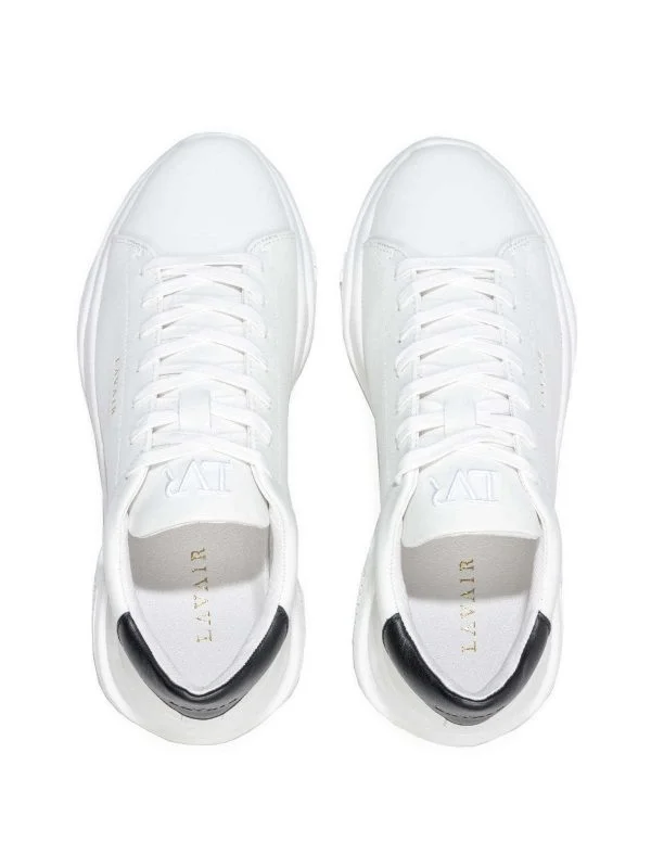 Sneakers LAVAIR EU 41 | Alb, Piele ecologică - Image 4