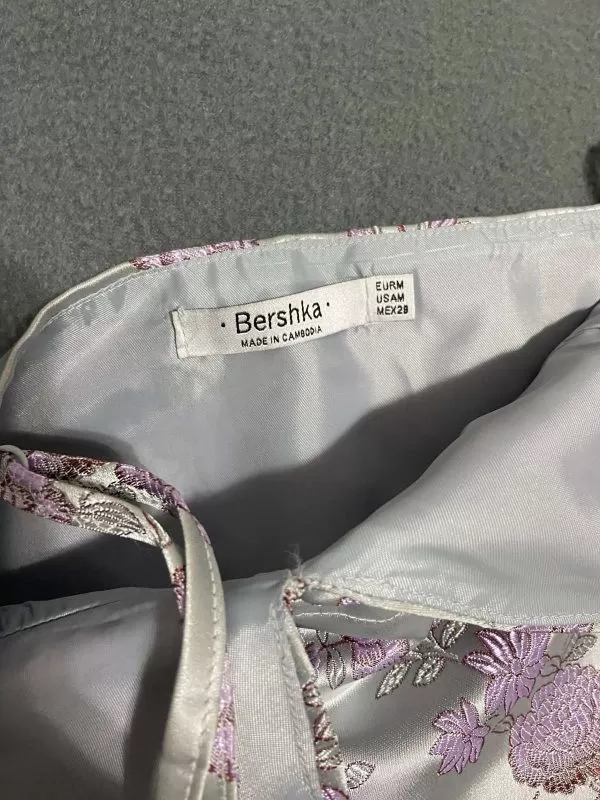 Top Bershka S-M | Mov, Normal, Poliester - Image 5