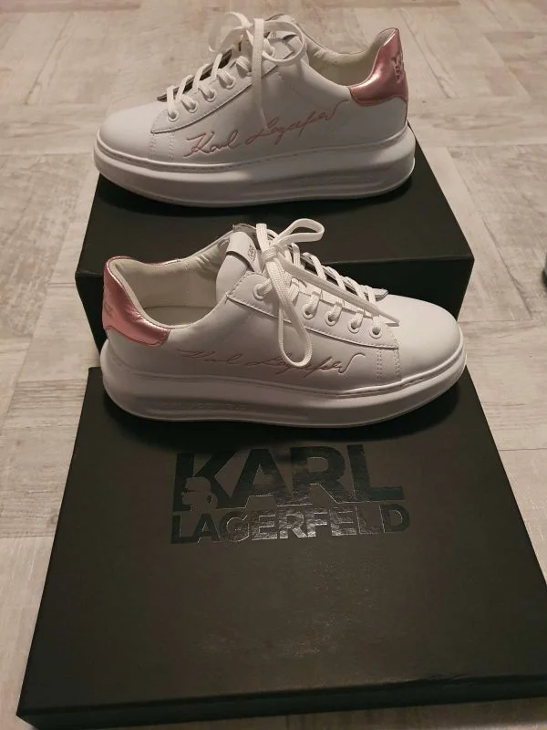 Sneakers Karl Lagerfeld EU 39 | Alb, Poliester - Image 2