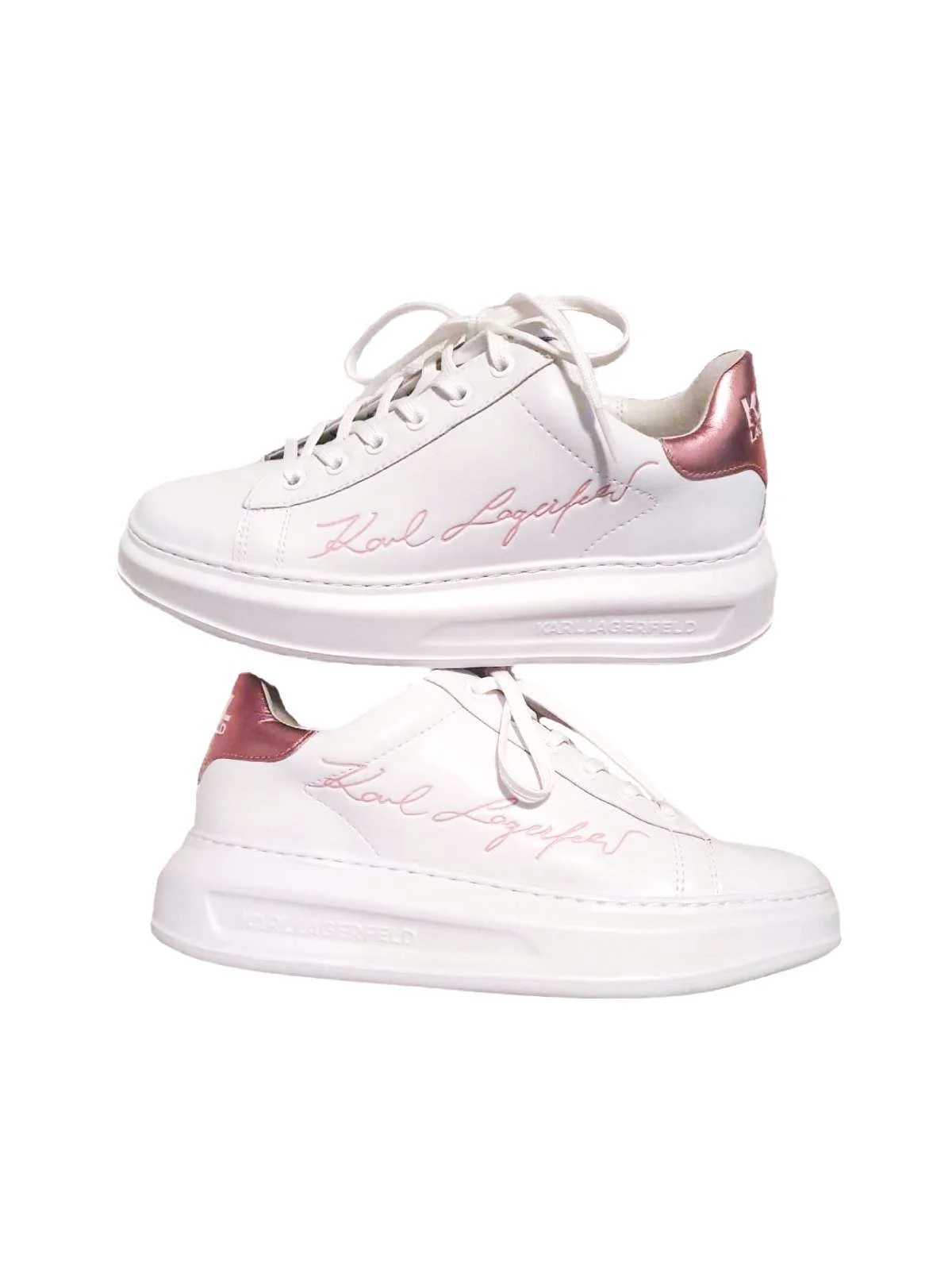 Sneakers Karl Lagerfeld EU 39 | Alb, Poliester