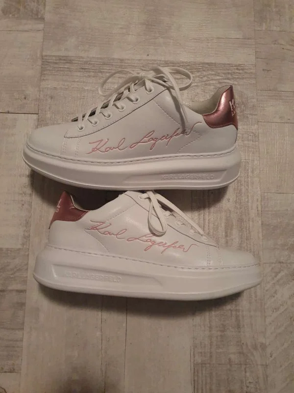 Sneakers Karl Lagerfeld EU 39 | Alb, Poliester - Image 3
