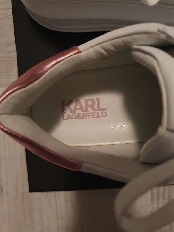 Sneakers Karl Lagerfeld EU 39 | Alb, Poliester - Image 4