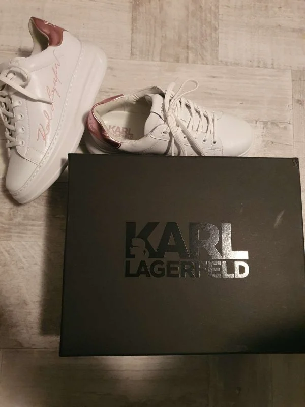 Sneakers Karl Lagerfeld EU 39 | Alb, Poliester - Image 8
