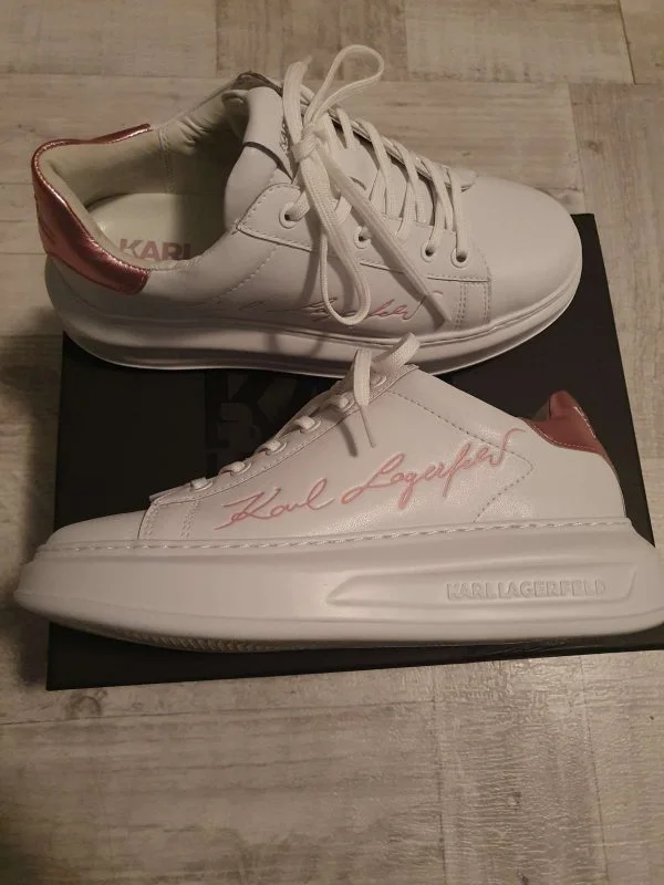 Sneakers Karl Lagerfeld EU 39 | Alb, Poliester - Image 9