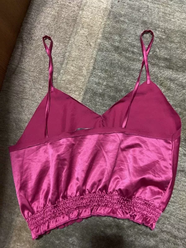 Top Zara M | Fuchsia, Normal, Poliester - Image 5