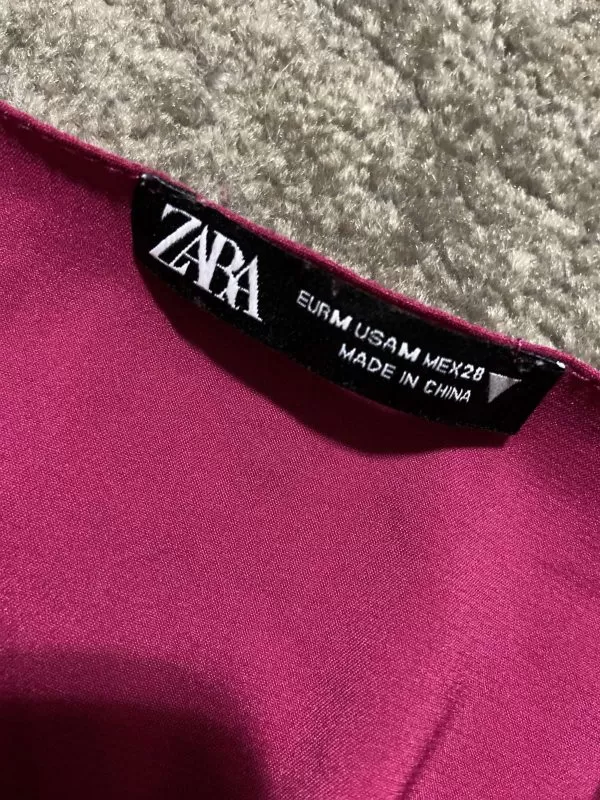 Top Zara M | Fuchsia, Normal, Poliester - Image 7