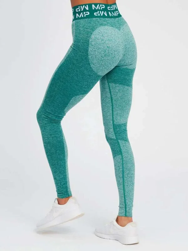 Colanți sport MYPROTEIN S | Verde mentă, Nailon - Image 2