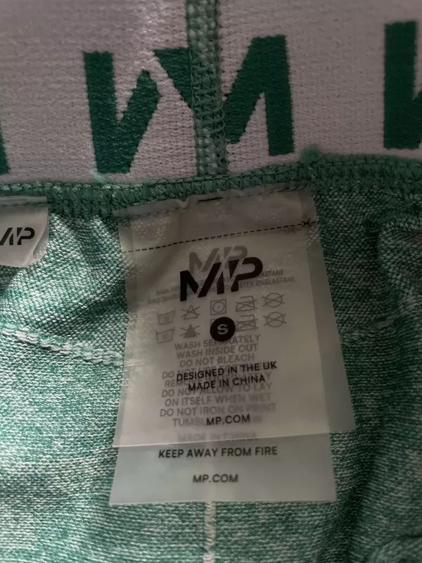 Colanți sport MYPROTEIN S | Verde mentă, Nailon - Image 9