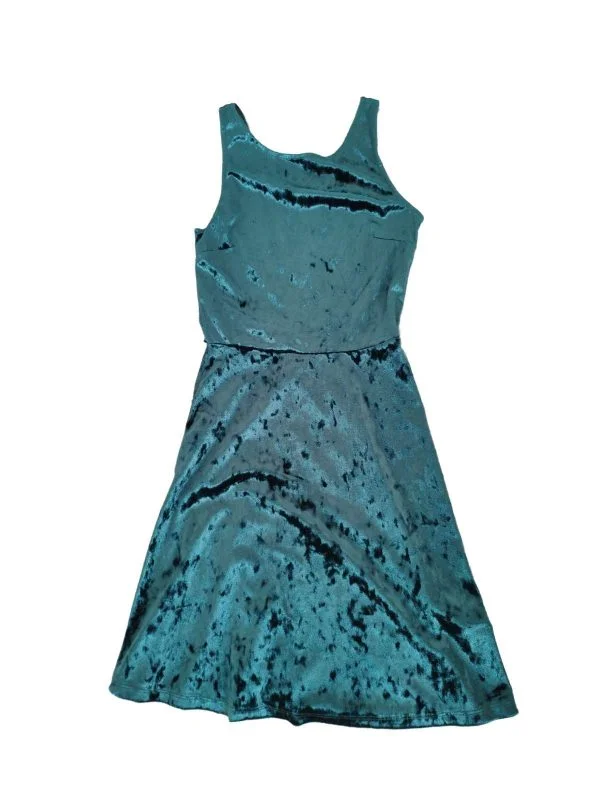 Rochie de seară H&M XS | Turcoaz, Mini, Poliester