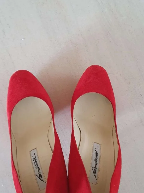 Pantofi cu toc înalt BRIAN ATWOOD EU 38.5 | Roșu, Piele naturală - Image 6