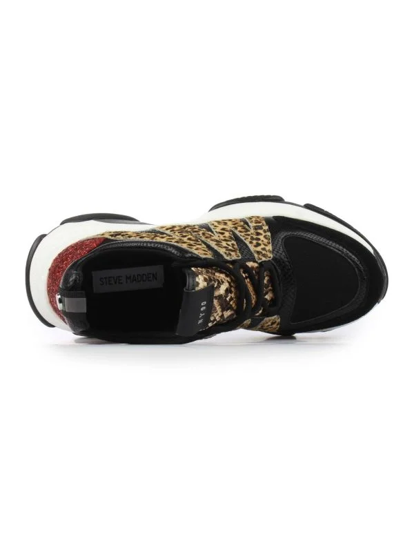 Sneakers Steve Madden EU 39 | Negru, Piele naturală - Image 4