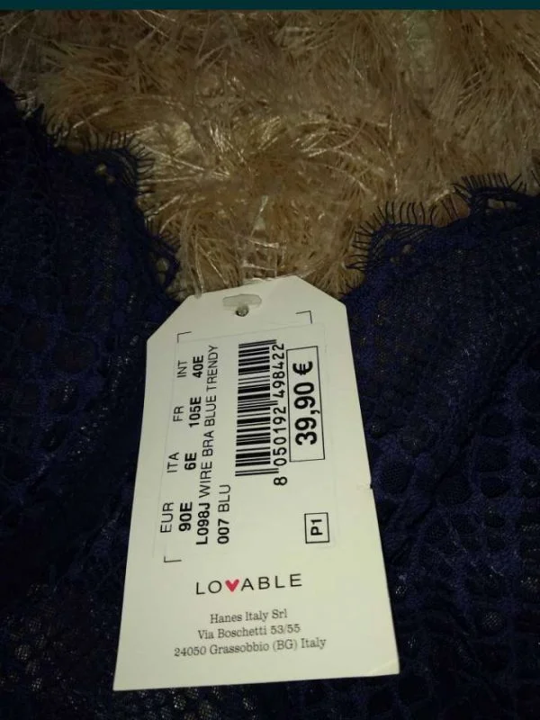 Set LOVABLE M | Albastru, Dantelă, Poliuretan - Image 8