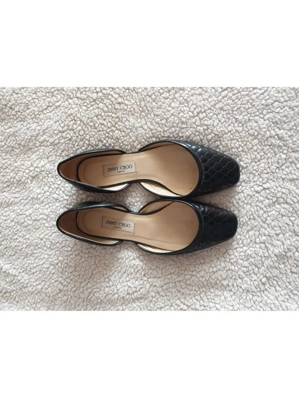Balerini Jimmy Choo EU 41 | Negru, Piele naturală - Image 8