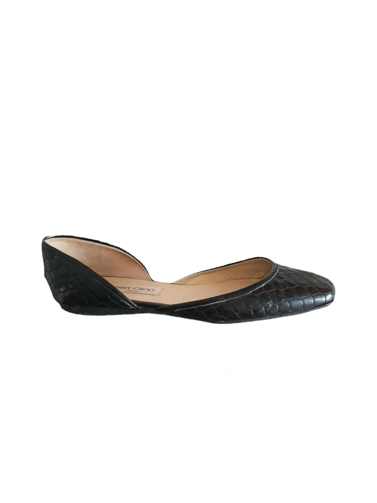 Balerini Jimmy Choo EU 41 | Negru, Piele naturală