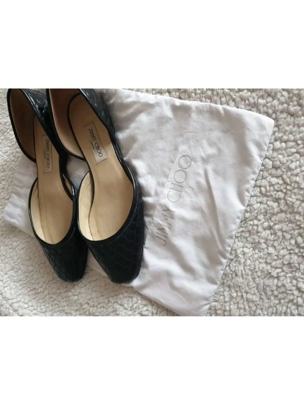 Balerini Jimmy Choo EU 41 | Negru, Piele naturală - Image 9