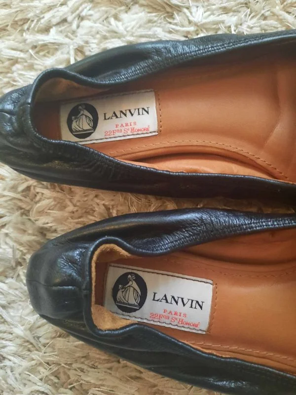 Pantofi Lanvin EU 39 | Negru, Piele naturală - Image 5