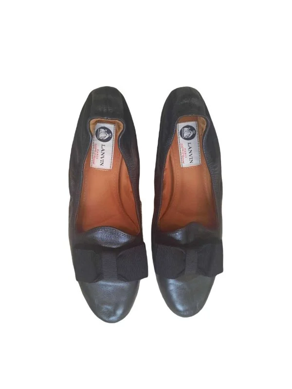 Pantofi Lanvin EU 39 | Negru, Piele naturală