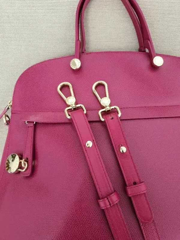 Geantă de umăr Furla | Fuchsia, Piele naturală - Image 4