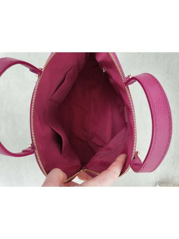 Geantă de umăr Furla | Fuchsia, Piele naturală - Image 7