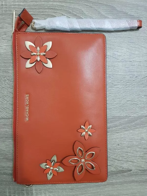 Geantă de mână Michael Kors | Portocaliu, Piele naturală - Image 2