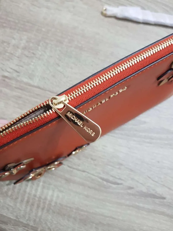 Geantă de mână Michael Kors | Portocaliu, Piele naturală - Image 7