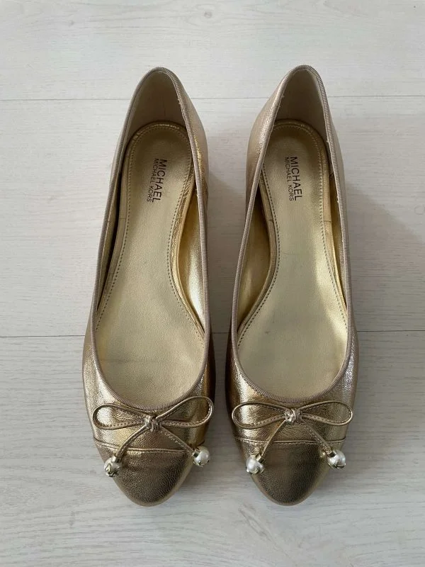 Balerini Michael Kors EU 38 | Auriu, Piele naturală - Image 2