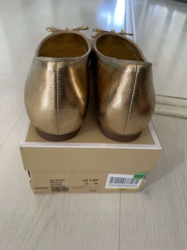 Balerini Michael Kors EU 38 | Auriu, Piele naturală - Image 3