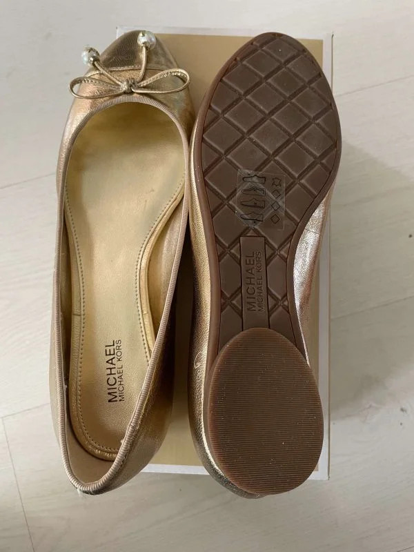 Balerini Michael Kors EU 38 | Auriu, Piele naturală - Image 5