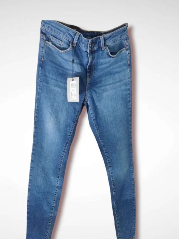 Blugi Vero Moda EU 32 | Bleu, Lungi, Denim - Image 4