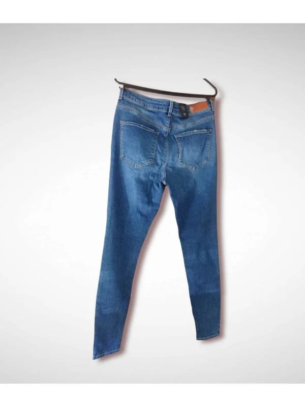Blugi Vero Moda EU 32 | Bleu, Lungi, Denim - Image 5